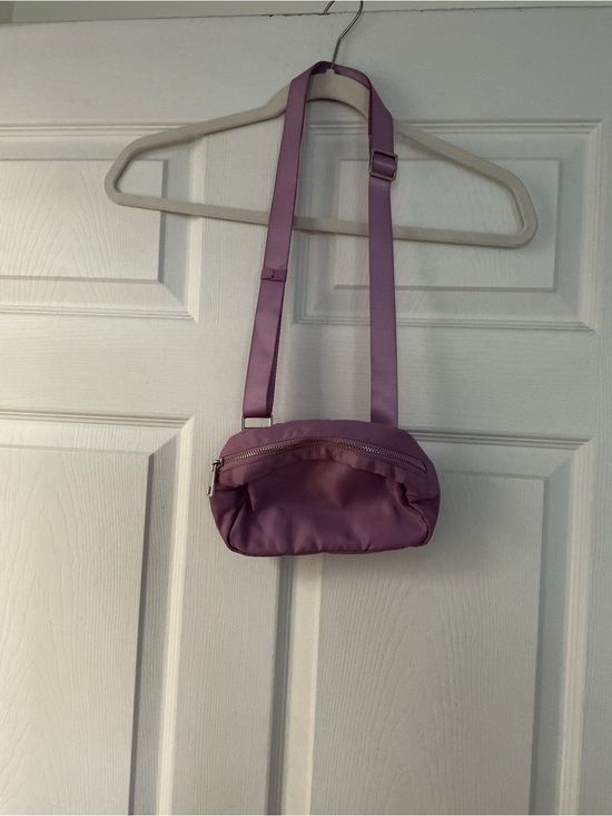 a new day Handbags - a new day Lavender Satin Crossbody Bag